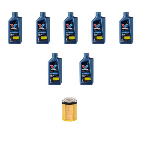 Kit filtro olio e 7L compatibile con Mercedes Classe C (W205,S205,C205) 300 EQ 190kw Dal 2019