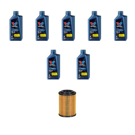Kit filtro olio e 7L compatibile con Mercedes Classe C (W205,S205,C205) C200 D 100kw Dal 2015