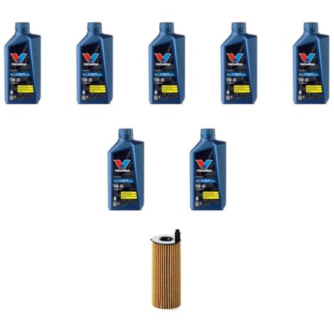 Kit filtro olio e 7L compatibile con Mercedes Classe GLC (X253,C253) 300de 225kw dal 2020