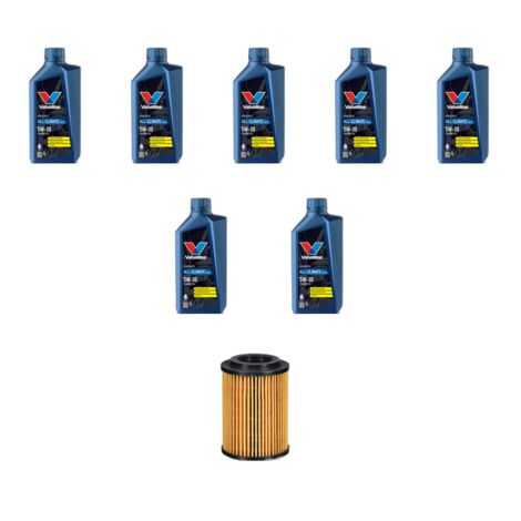 Kit filtro olio e 7L compatibile con Mercedes Classe S (W221) 250 CDI 150kw Dal 2010