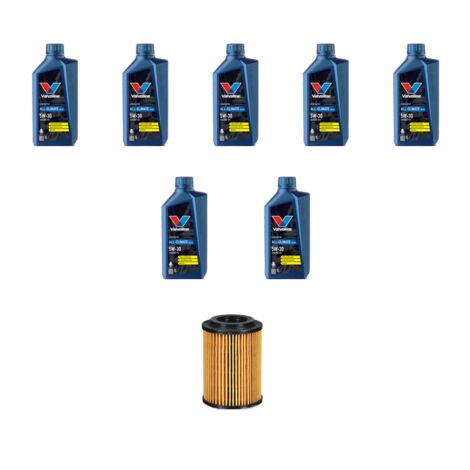 Kit filtro olio e 7L compatibile con Mercedes Classe S (W222,A217,C217) 300 BlueTech Hybrid 170kw Dal 2014