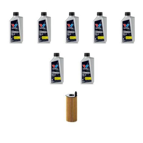 Kit filtro olio e 7L compatibile con Mercedes CLS (C257) 300d 180kw dal 2018