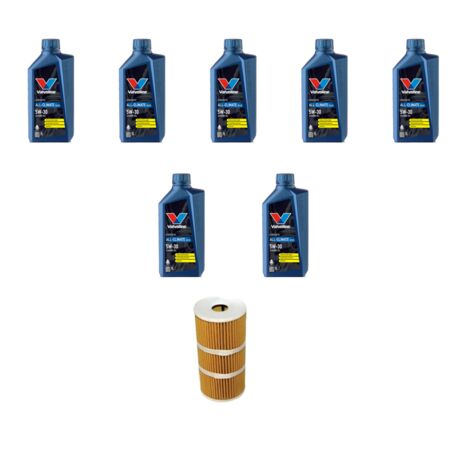 Kit filtro olio e 7L compatibile con Renault Alaskan (U3) 2.3 Dci 120kw 2017