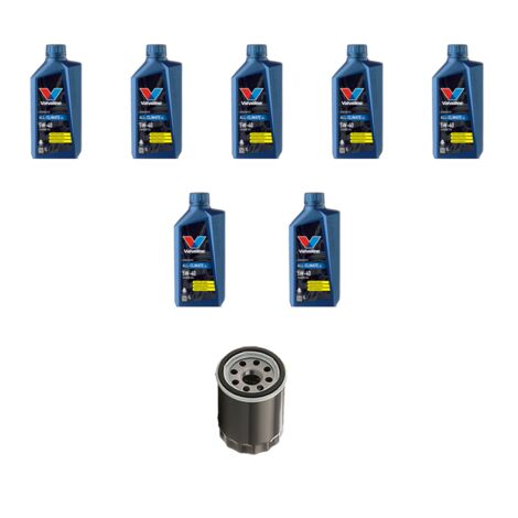 Kit filtro olio e 7L compatibile con Renault Avantime 3.0 V6 24V 152Kw dal 2001 al 2003