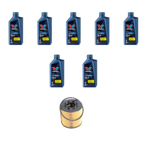 Kit filtro olio e 7L compatibile con Renault Espace IV 2.2 Dci 110kw dal 2002