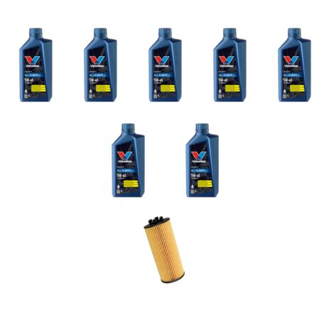 Kit filtro olio e 7L compatibile con Renault Laguna III 2.0 dCI 110kw dal 2007