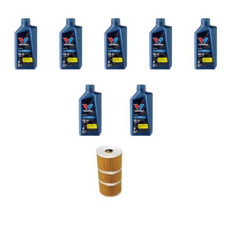 Kit filtro olio e 7L compatibile con Renault Scenic IV / Grand Scenic 1.6 Dci 96kw Dal 2016