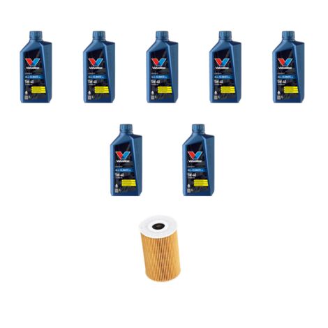 Kit filtro olio e 7L compatibile con Vw Amarok (2H) 2.0 TDi 132kw Dal 2011