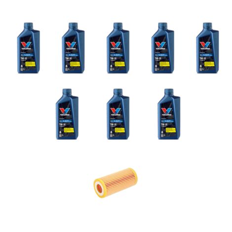 Kit filtro olio e 8L compatibile con Audi A3 (8V1,8VK) 2.5 TFSI RS3 8V 294kw dal 2016
