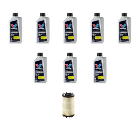 Kit filtro olio e 8L compatibile con Audi Q8 (4M) 55 TFSI 280kw dal 2020