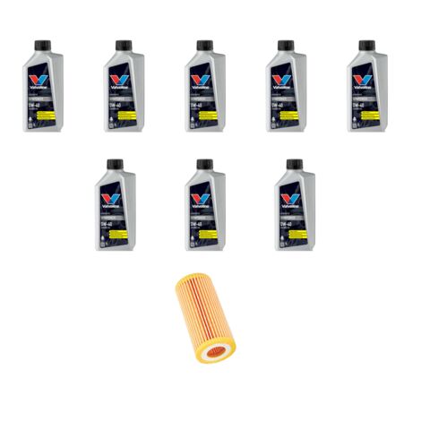 Kit filtro olio e 8L compatibile con Bmw serie 3 (E90,E91,E92,E93) 330d 170kw dal 2005 al 2008