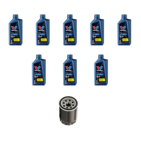 Kit filtro olio e 8L compatibile con Fiat Ducato 3.0 Natural power 100kw dal 2009