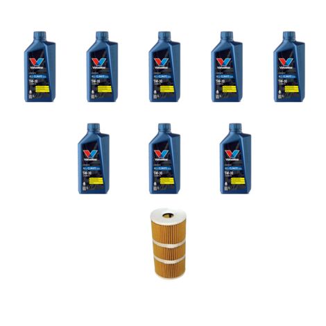 Kit filtro olio e 8L compatibile con Fiat Talento II 1.6 Multijet 92kw dal 2016