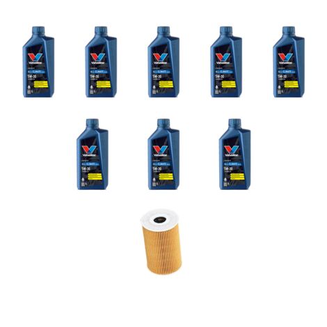 Kit filtro olio e 8L compatibile con Hyundai Ix35 2.0 crdi 100kw dal 2010
