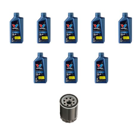 Kit filtro olio e 8L compatibile con Isuzu D-Max 2.5 Turbodiesel 100kw dal 2006