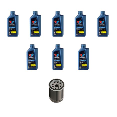 Kit filtro olio e 8L compatibile con Iveco Daily IV 45C 15 3.0 HPI 107kw dal 2006