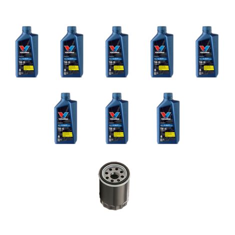 Kit filtro olio e 8L compatibile con Iveco Daily IV 60C 15 3.0 HPI 107kw dal 2006