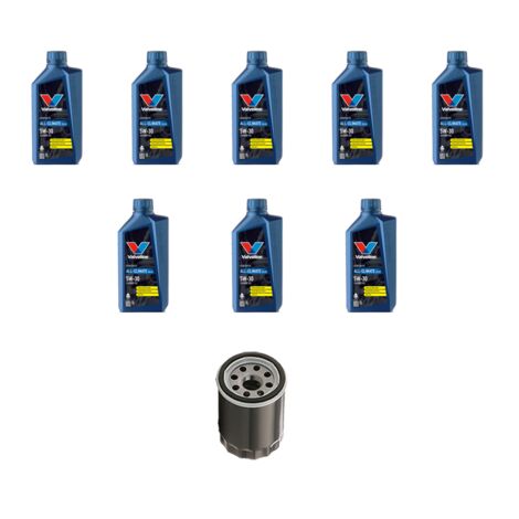 Kit filtro olio e 8L compatibile con Iveco Daily IV 70C 17 3.0 HPT 125kw dal 2009
