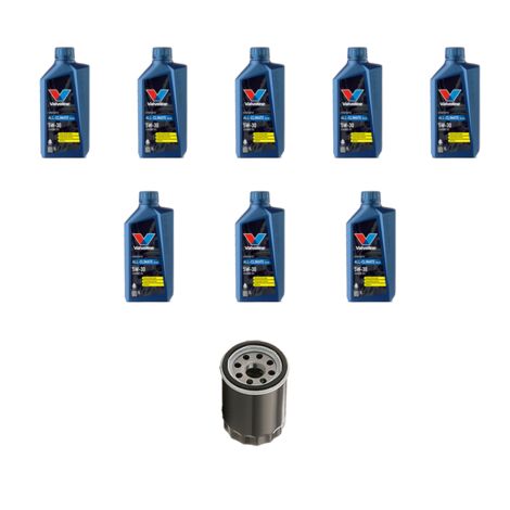 Kit filtro olio e 8L compatibile con Iveco Daily V 40C 21 3.0 HPT 150kw dal 2011