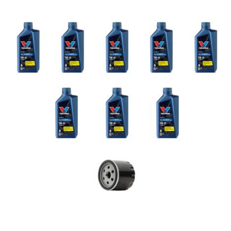 Kit filtro olio e 8L compatibile con Iveco Daily V 65C 14 3.0 CNG 100kw dal 2011