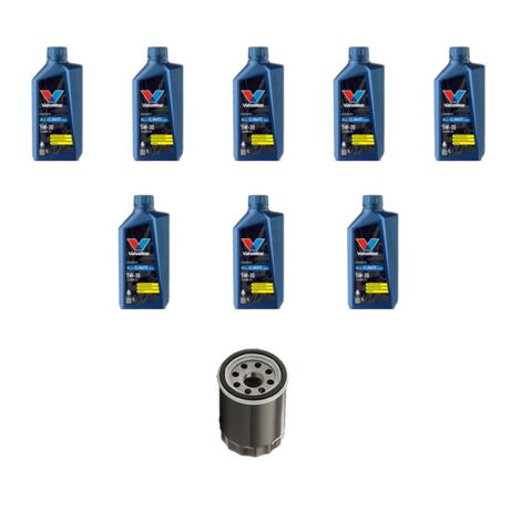 Kit filtro olio e 8L compatibile con Iveco Daily V 65C 15 3.0 HPI 107kw dal 2011