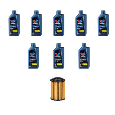 Kit filtro olio e 8L compatibile con Jeep Compass 2.2 CDR 100kw dal 2011