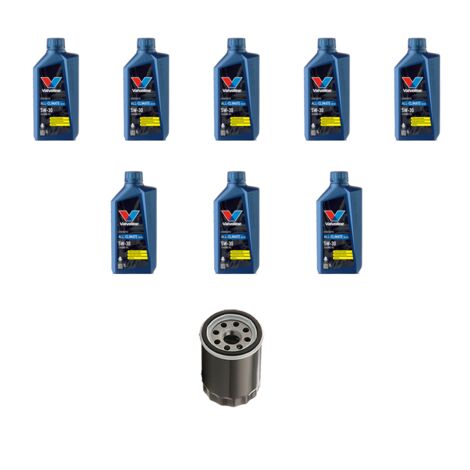 Kit filtro olio e 8L compatibile con Kia Sorento I (JC) 2.5 CRDi 125kw dal 2006