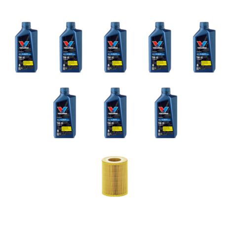 Kit filtro olio e 8L compatibile con Mercedes Classe C (W204,C204,S204) C300 CDI 170kw Dal 2011 al 2014