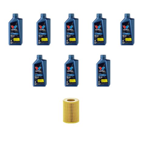 Kit filtro olio e 8L compatibile con Mercedes Classe C (W204,C204,S204) C350 CDI 165kw Dal 2007 al 2014