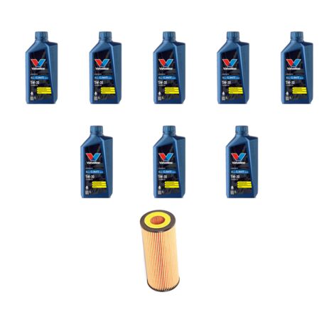 Kit filtro olio e 8L compatibile con Mercedes Classe C (W204,C204,S204) C350 CGI 215kw Dal 2008