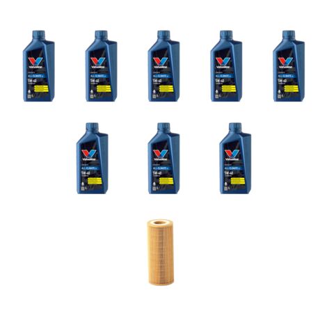 Kit filtro olio e 8L compatibile con Mercedes Sprinter II (906) 216 115kw Dal 2008