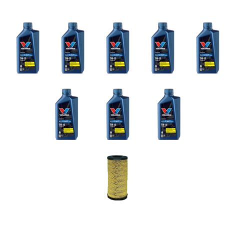 Kit filtro olio e 8L compatibile con Nissan NV300 (X82) 2.0 DCI 110KW Dal 2021