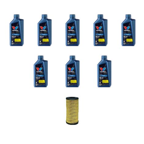 Kit filtro olio e 8L compatibile con Nissan NV300 (X82) 2.0 DCI 88KW Dal 2019