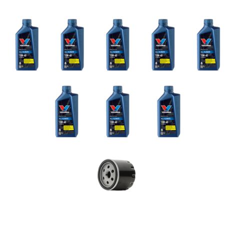 Kit filtro olio e 8L compatibile con Nissan Primastar 2.0 86kw Dal 2006