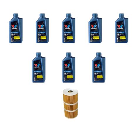 Kit filtro olio e 8L compatibile con Opel Vivaro B 1.6 Biturbo CDTI 103kw dal 2014