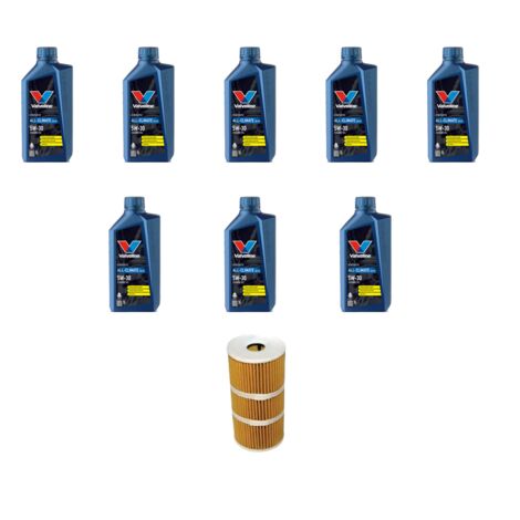 Kit filtro olio e 8L compatibile con Opel Vivaro B 1.6 Biturbo CDTI 107kw dal 2015