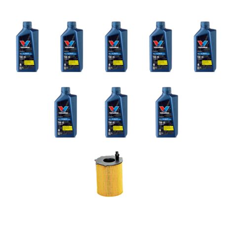 Kit filtro olio e 8L compatibile con Porsche Cayenne II (958) 3.0 v6 Diesel 193Kw dal 2014