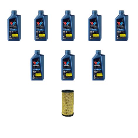 Kit filtro olio e 8L compatibile con Renault Espace V 2.0 Blue dCi 190 139Kw dal 2021