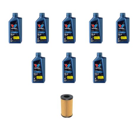 Kit filtro olio e 8L compatibile con Renault Scenic III / Grand Scenic (JZ16) 2.0 DCI 118kw Dal 2009