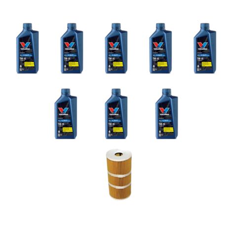 Kit filtro olio e 8L compatibile con Renault Trafic III 1.6 Dci 103kw dal 2014