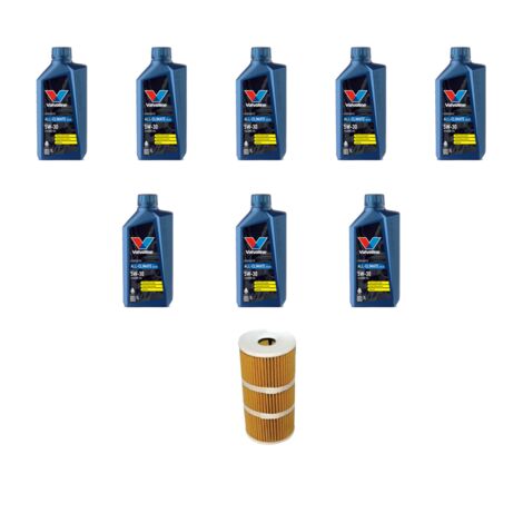Kit filtro olio e 8L compatibile con Renault Trafic III 1.6 Dci 107kw dal 2015
