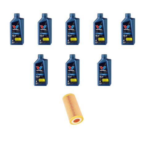 Kit filtro olio e 8L compatibile con Vw Amarok (2H) 3.0 TDi 165kw Dal 2016
