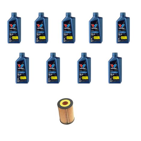 Kit filtro olio e 9L compatibile con Chryser 300c 3.0 crdi 155kw dal 2010