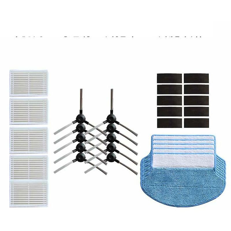 Kit filtro + spazzola laterale + panno per pulizia...