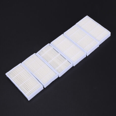 Kit filtro vuoto ricambio per robot aspirapolvere V3 V3S V5 V5S, filtri + 6 spazzole laterali