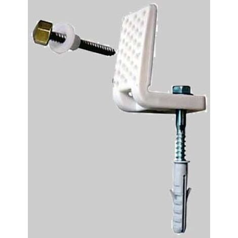 KIT FISSAGGI VASO/BIDET LATERALE BRONZATI - foro laterale