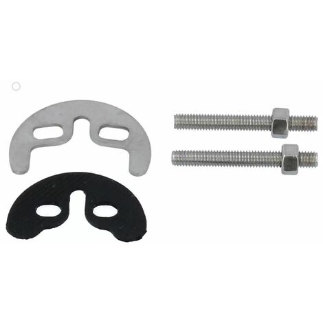 KIT FISSAGGIO MONTAGGIO RUBINETTO MISCELATORE UNIVERSALE A 2 PERNI 52361