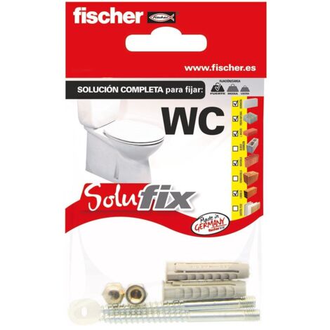Kit fissaggio WC Solufix