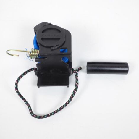 Kit fixation arrimage barre toit tendeur sandows bleu avec