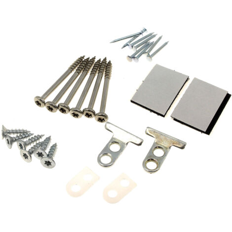 Kit fixation façade habillage lave-vaisselle Bosch – Compatible avec modèles DF210100/13, DF211100/10, DF260101/38 – Références 00618833, 00638091